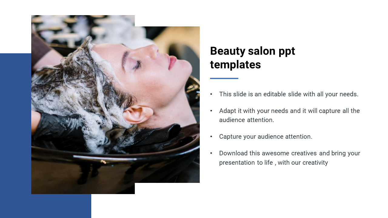 Use beauty Salon PPT Templates 
